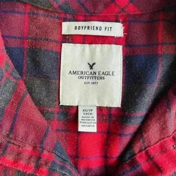 American Eagle Outfitters Cabincore Flannel Shirt - Picture 4 of 9